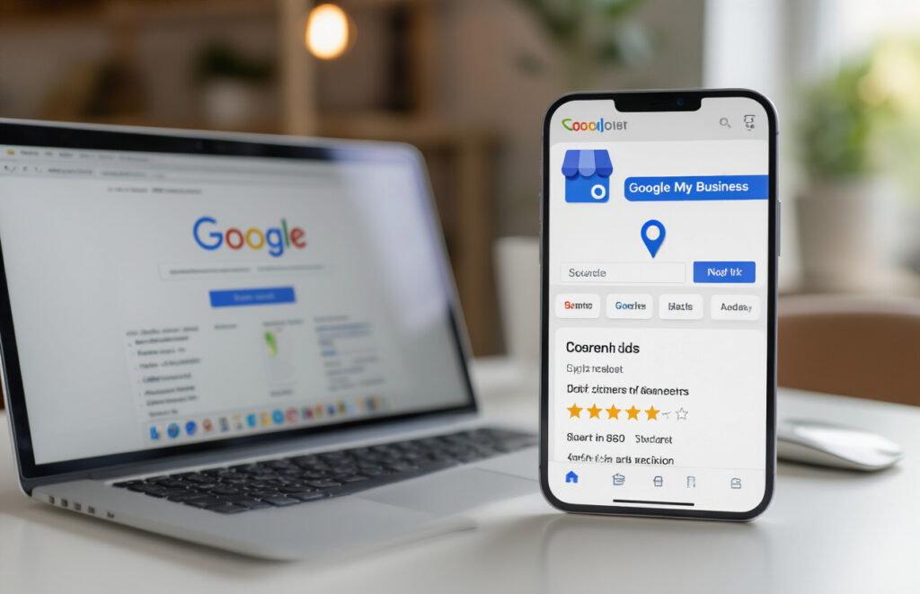 Google My Business profile by best digital marketing agency in adajan surat